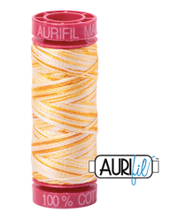 Aurifil Cotton Thread — Limoni di Monterosso (Variegated) 4658 — Small 12wt