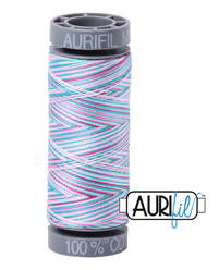 Aurifil Cotton Thread — Berrylicious (Variegated) 4647 — Small 28wt