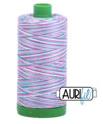 Aurifil Cotton Thread — Berrylicious (Variegated) 4647 — Medium 40wt