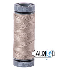 Aurifil Cotton Thread — Rope Beige 5011 — Small 28wt