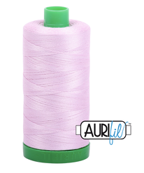 Aurifil Cotton Thread — Light Lilac 2510 — Medium 40wt