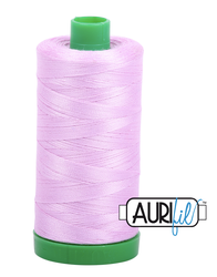 Aurifil Cotton Thread — Light Orchid 2515 — Medium 40wt