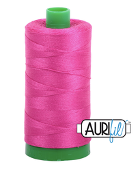 Aurifil Cotton Thread — Fuchsia 4020 — Medium 40wt