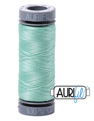Aurifil Cotton Thread — Medium Mint 2835 — Small 28wt