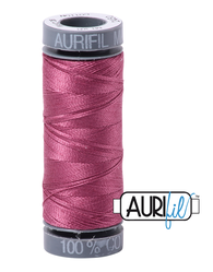 Aurifil Cotton Thread — Rose 2450 — Small 28wt