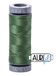Aurifil Cotton Thread — Very Dark Grass Green 2890 — Small 28wt
