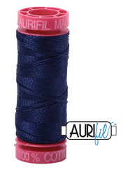 Aurifil Cotton Thread — Midnight 2745 — Small 12wt