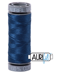 Aurifil Cotton Thread — Medium Delft Blue 2783 — Small 28wt