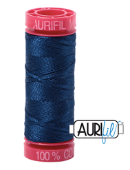 Aurifil Cotton Thread — Medium Delft Blue 2783 — Small 12wt