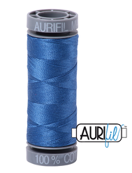 Aurifil Cotton Thread — Delft Blue 2730 — Small 28wt