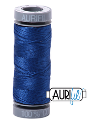 Aurifil Cotton Thread — Dark Cobalt 2740 — Small 28wt