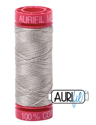Aurifil Cotton Thread — Light Grey 5021 — Small 12wt