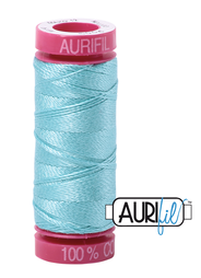 Aurifil Cotton Thread — Light Turquoise 5006 — Small 12wt