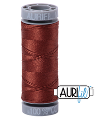 Aurifil Cotton Thread — Copper Brown 4012 — Small 28wt
