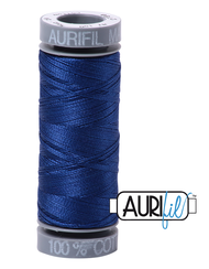 Aurifil Cotton Thread — Dark Delft Blue 2780 — Small 28wt