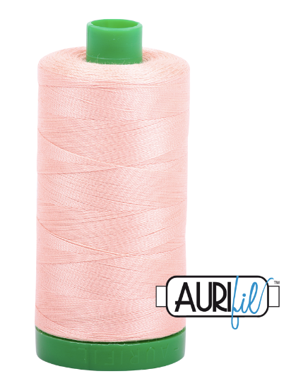 Aurifil Cotton Thread — Light Blush 2420 — Medium 40wt
