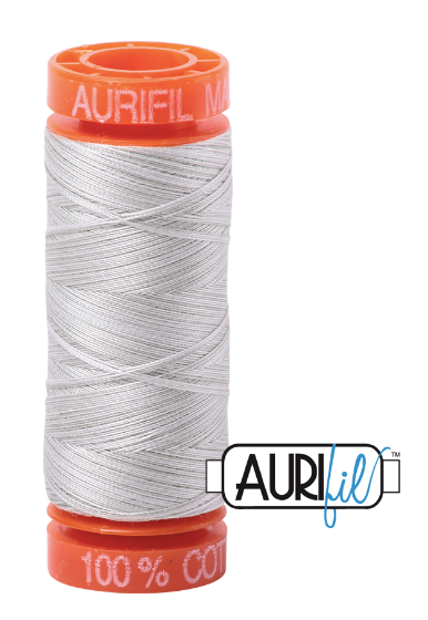 Aurifil Cotton Thread — Colour 4060 Silver Moon Variegated