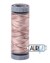 Aurifil Cotton Thread — Biscotti (Variegated) 4666 — Small 28wt