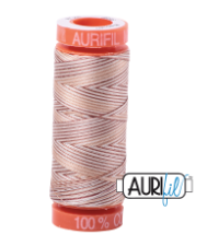 Aurifil Cotton Thread — Colour 4666 Biscotti Variegated