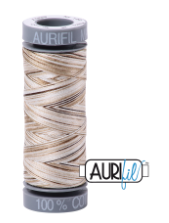 Aurifil Cotton Thread — Nutty Nougat (Variegated) 4667 — Small 28wt