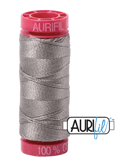 Aurifil Cotton Thread — Earl Grey 6732 — Small 12wt