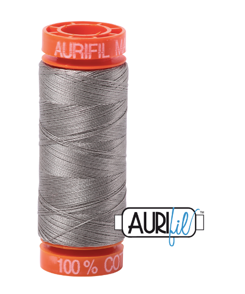 Aurifil Cotton Thread — Earl Grey 6732 — Small 50wt