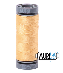 Aurifil Cotton Thread — Medium Butter 2130 — Small 28wt