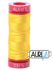 Aurifil Thread - Cotton Thread Solid 50wt -  Canary - 2120, Thread, Aurifil, [variant_title] - Mad About Patchwork