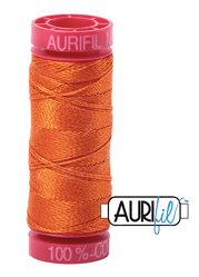 Aurifil Cotton Thread — Orange 2235 — Small 12wt