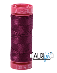 Aurifil Cotton Thread — Plum 4030 — Small 12wt