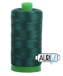 Aurifil Cotton Thread — Medium Spruce 2885 — Medium 40wt