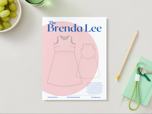 The Brenda Lee Dress Pattern - PDF