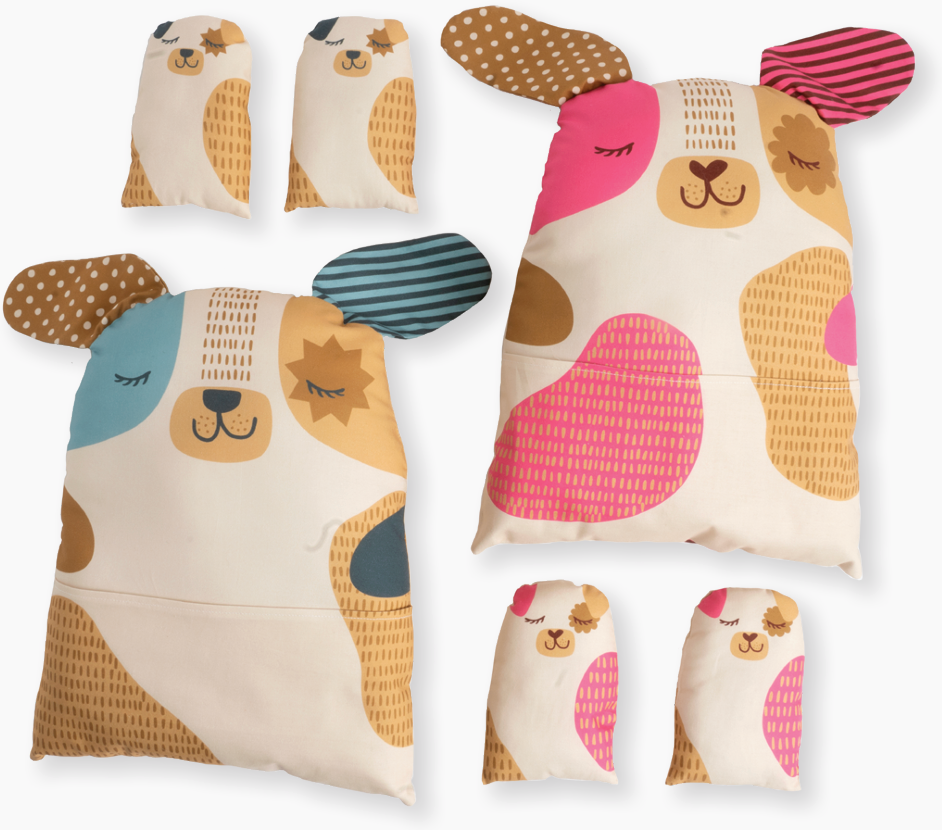 Dog Plushie || PANEL || from Cut Sew Create Part 2 by Stacy Iest Hsu for Moda Fabrics
