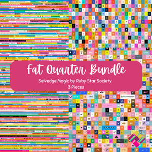 Selvedge Magic Fat Quarter Bundle by Ruby Star Society for Moda Fabrics