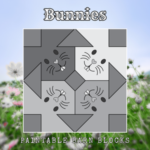 Bunnies - Spring || Barn Block ||