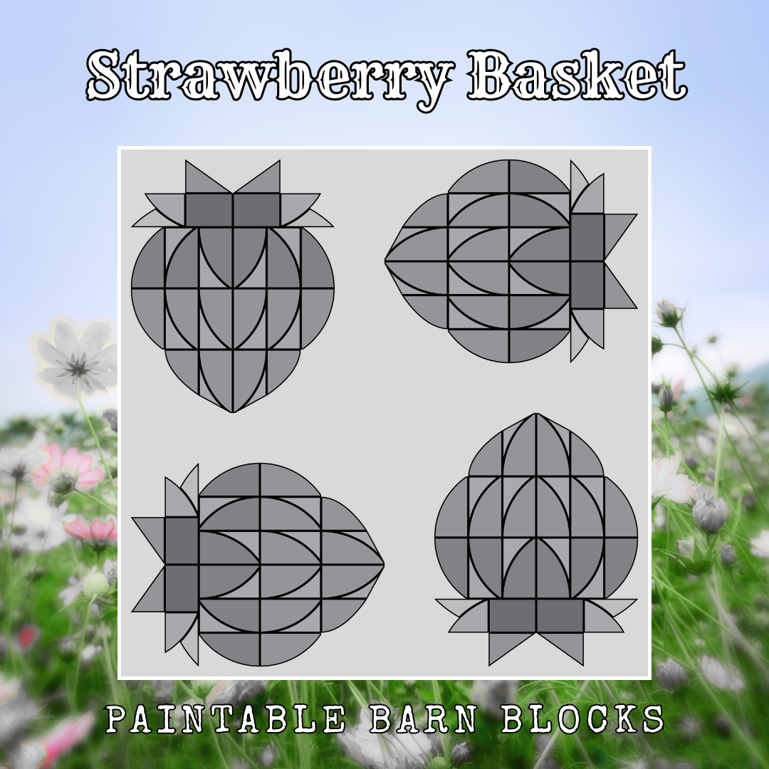 Strawberry Basket - Spring || Barn Block ||