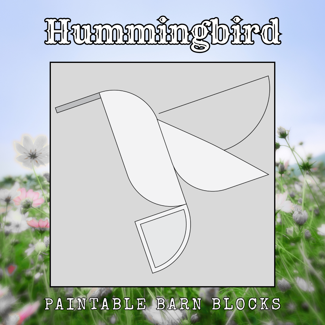 Hummingbird - Spring || Barn Block ||