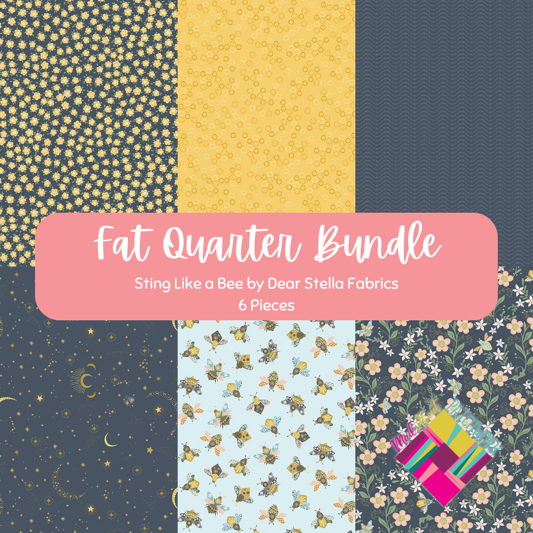 Sting Like a Bee Fat Quarter Bundle (6FQs)