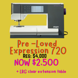 Pre-Loved  PFAFF® expression™ 720