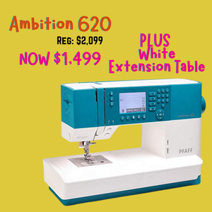 PFAFF Ambition 620 + Extension Table