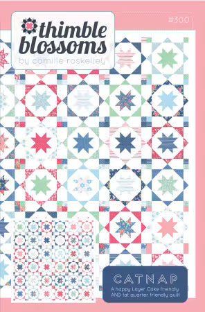 Catnap pattern (Layer Cake Friendly Pattern) by Thimble Blossoms