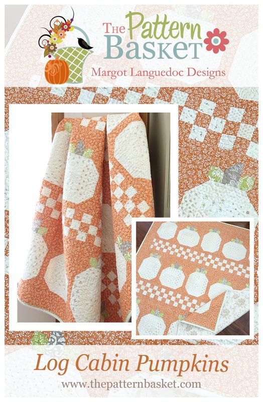 Log Cabin Pumpkins pattern