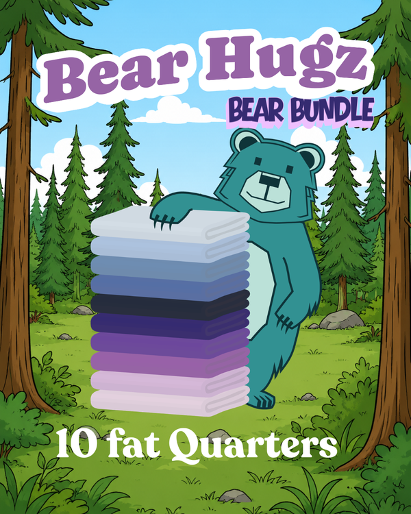 Bear Hugz - Fat Quarter Bundle (10FQs) - Quilt Canada Winnipeg 2026