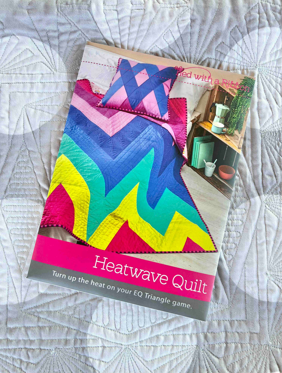 Heatwave Quilt Pattern by Tied with a Ribbon