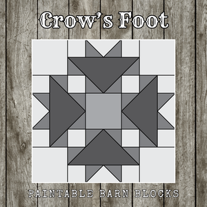 Crow's Foot - Traditional || Barn Block ||