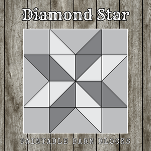 Diamond Star - Traditional || Barn Block ||