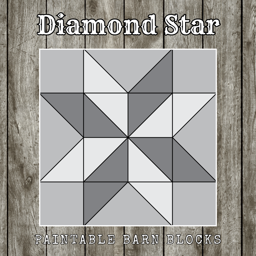 Diamond Star - Traditional || Barn Block ||