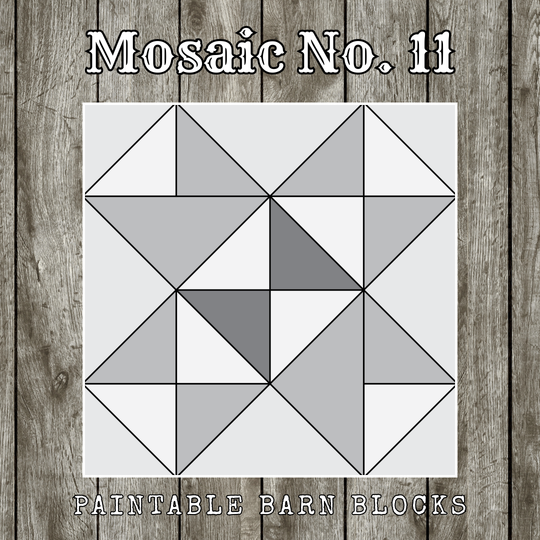 Mosaic No. 11 - Traditional || Barn Block ||