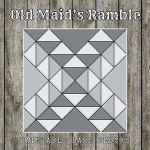 Old Maid's Ramble - Traditional || Barn Block ||