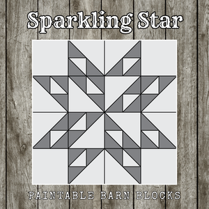 Sparkling Star - Traditional || Barn Block ||